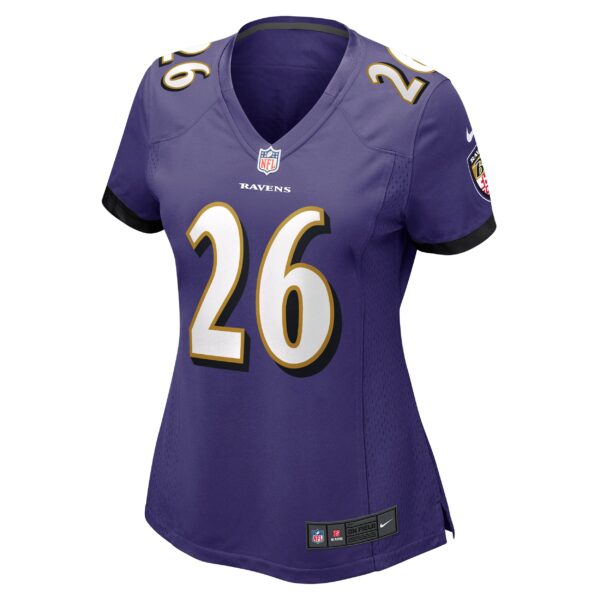 Women’s Baltimore Ravens Geno Stone Nike Purple Game Jersey