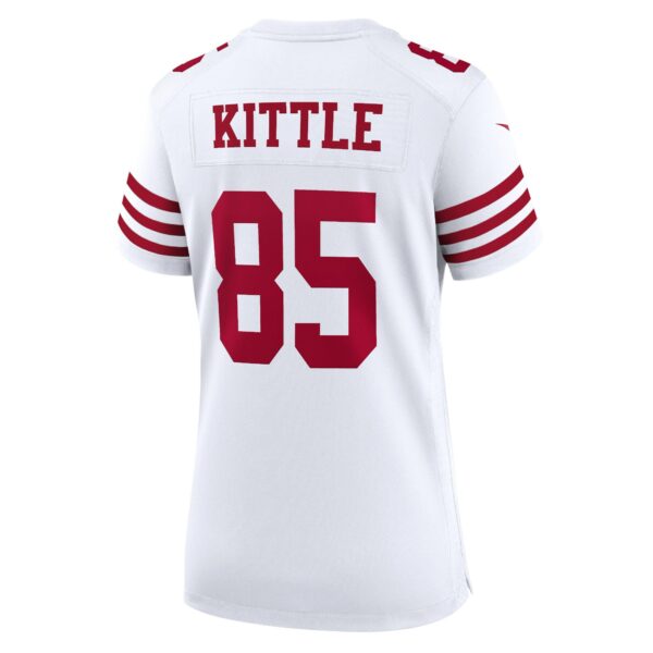 Women’s San Francisco 49ers George Kittle Nike White Game Jersey