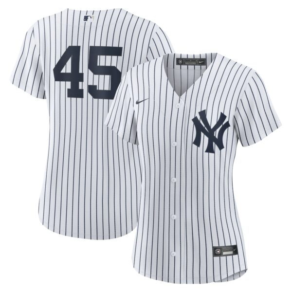 Women’s New York Yankees Gerrit Cole Nike White Home Replica Player Jersey