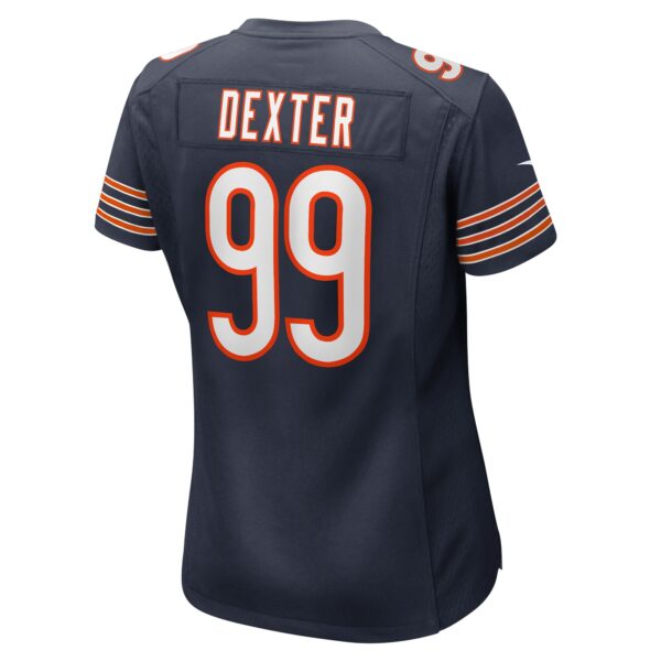 Women’s Chicago Bears Gervon Dexter Sr Nike Navy Team Game Jersey