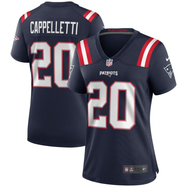 Women’s New England Patriots Gino Cappelletti Nike Navy Game Retired Player Jersey