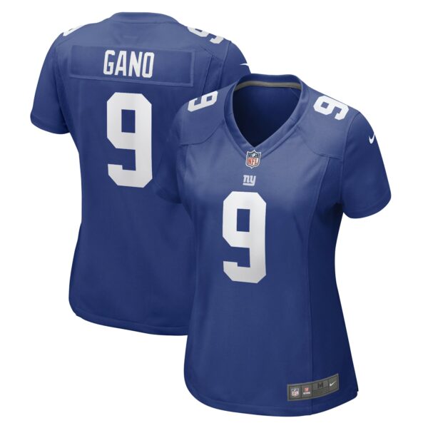 Women’s New York Giants Graham Gano Nike Royal Team Game Player Jersey