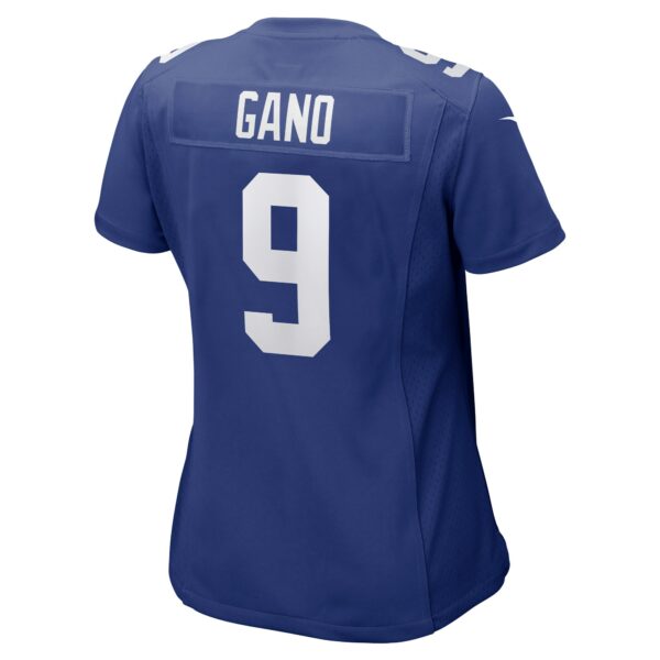 Women’s New York Giants Graham Gano Nike Royal Team Game Player Jersey