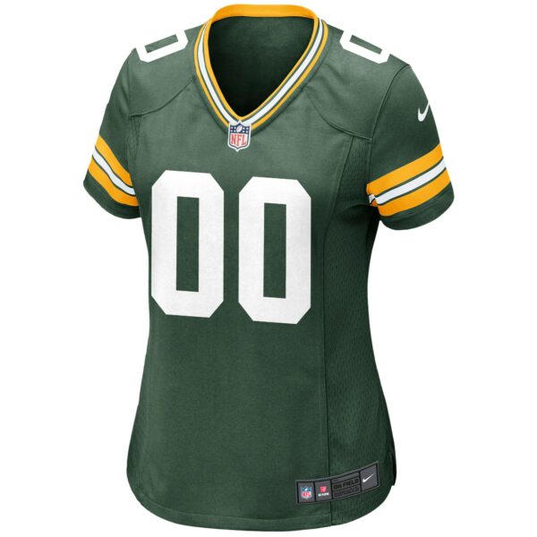 Women’s Nike Green Green Bay Packers Custom Game Jersey