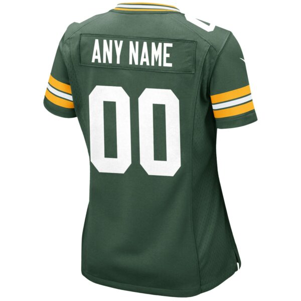 Women’s Nike Green Green Bay Packers Custom Game Jersey