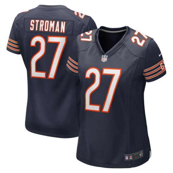 Women’s Chicago Bears Greg Stroman Nike Navy Team Game Jersey