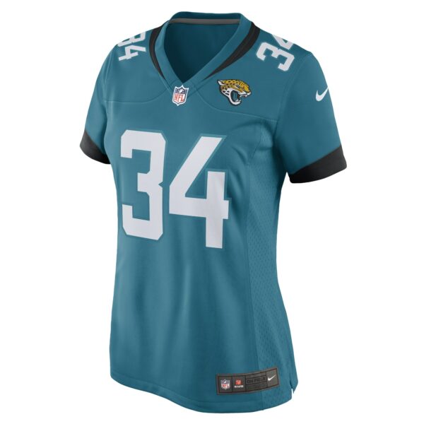 Women’s Gregory Junior Jacksonville Jaguars Nike Teal Game Player Jersey