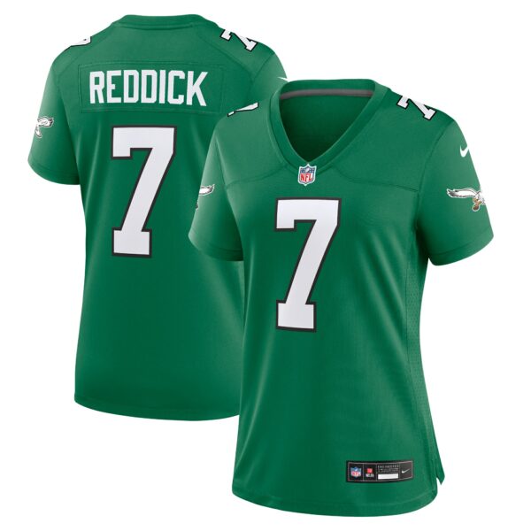 Women’s Philadelphia Eagles Haason Reddick Nike Kelly Green Alternate Game Jersey