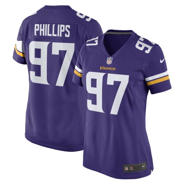 Women’s Minnesota Vikings Harrison Phillips Nike Purple Game Player Jersey