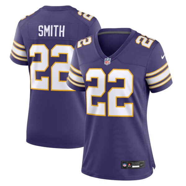 Women’s Minnesota Vikings Harrison Smith Nike Purple Classic Player Game Jersey