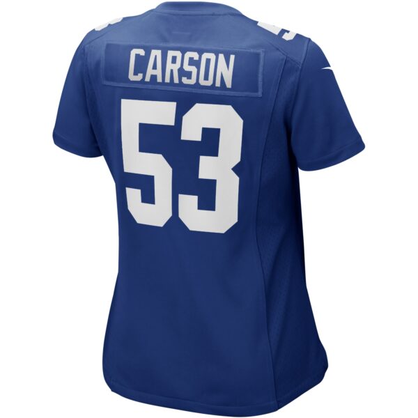 Women’s New York Giants Harry Carson Nike Royal Game Retired Player Jersey