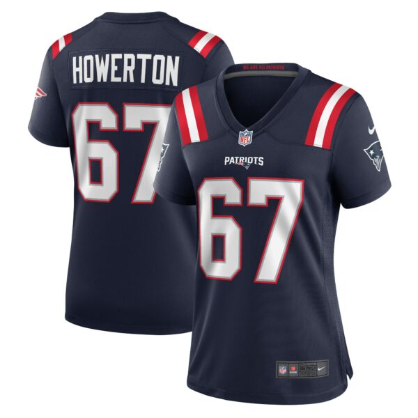 Women’s New England Patriots Hayden Howerton Nike Navy Home Game Player Jersey