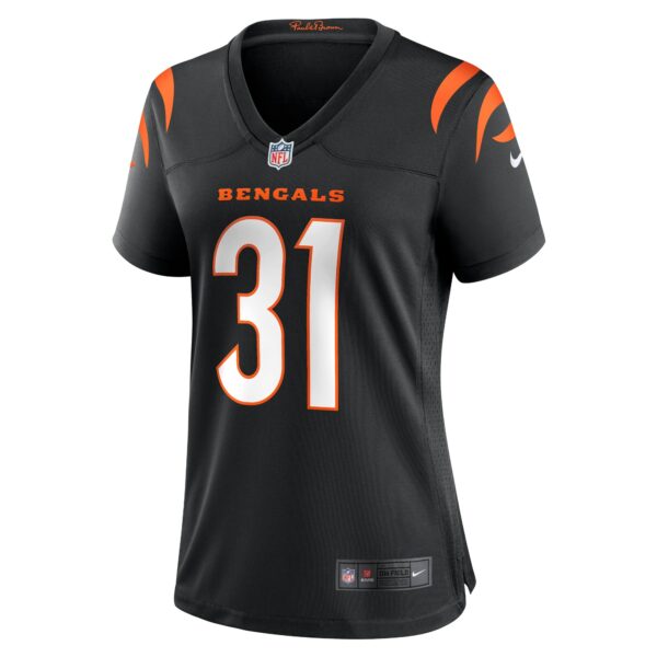 Women’s Cincinnati Bengals Ickey Woods Nike Black Retired Player Game Jersey