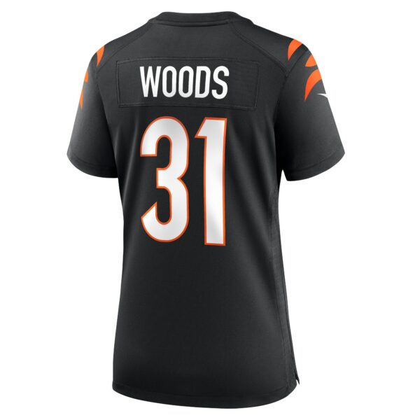 Women’s Cincinnati Bengals Ickey Woods Nike Black Retired Player Game Jersey