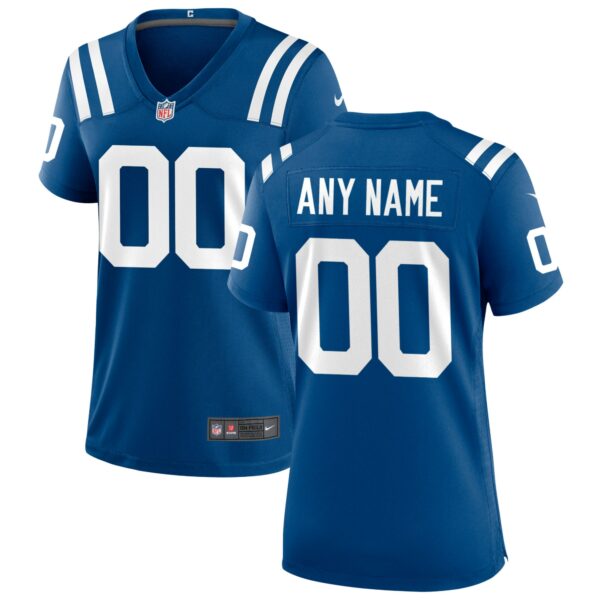 Women’s Nike Indianapolis Colts Royal Custom Game Jersey