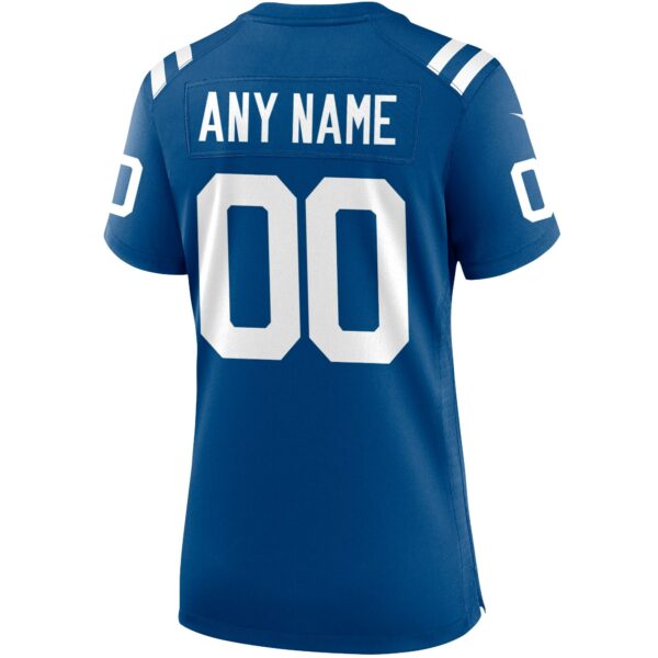 Women’s Nike Indianapolis Colts Royal Custom Game Jersey