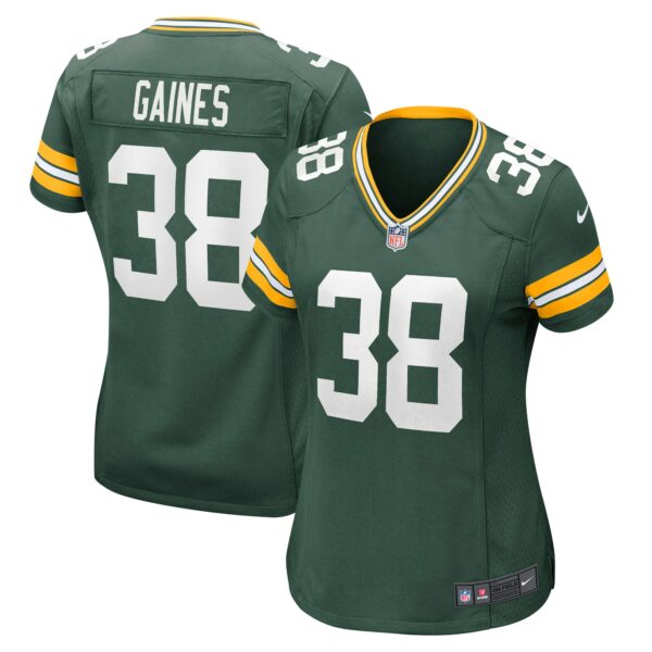 Women’s Green Bay Packers Innis Gaines Nike Green Nike Game Jersey