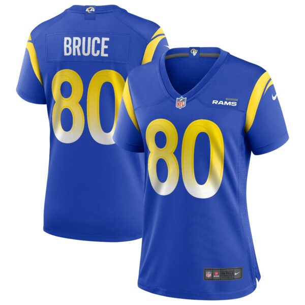 Women’s Los Angeles Rams Isaac Bruce Nike Royal Game Retired Player Jersey