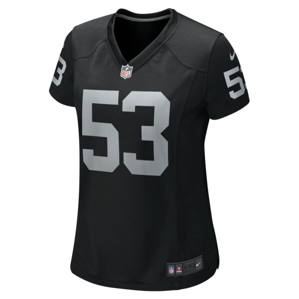 Women’s Las Vegas Raiders Isaac Darkangelo Nike Black Team Game Jersey