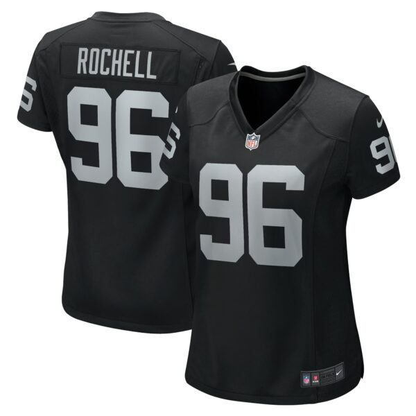 Women’s Las Vegas Raiders Isaac Rochell Nike Black Team Game Jersey