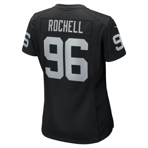 Women’s Las Vegas Raiders Isaac Rochell Nike Black Team Game Jersey