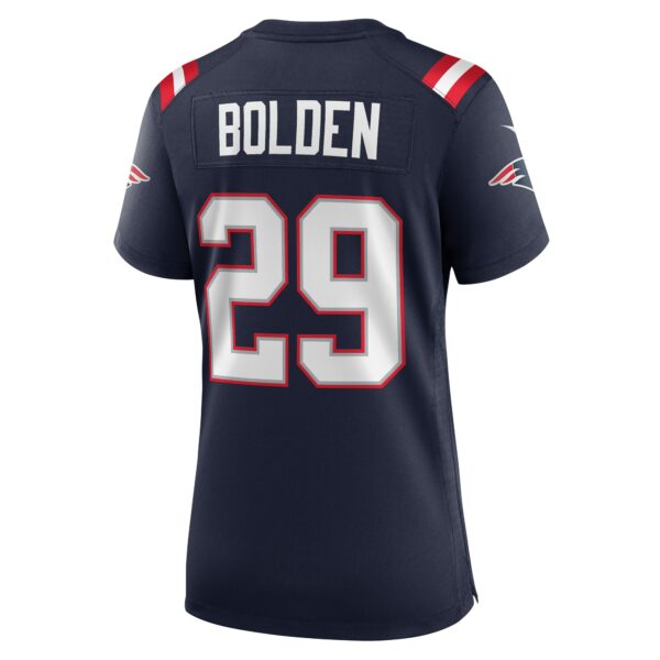 Women’s New England Patriots Isaiah Bolden Nike Navy Team Game Jersey