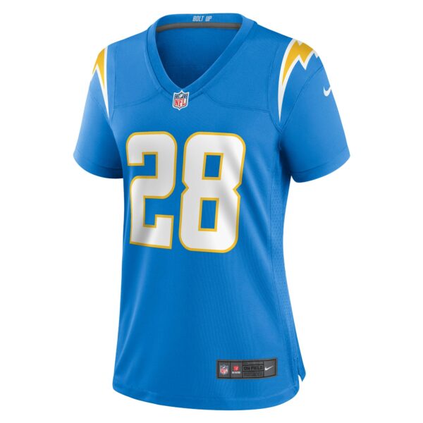 Women’s Los Angeles Chargers Isaiah Spiller Nike Powder Blue Game Jersey