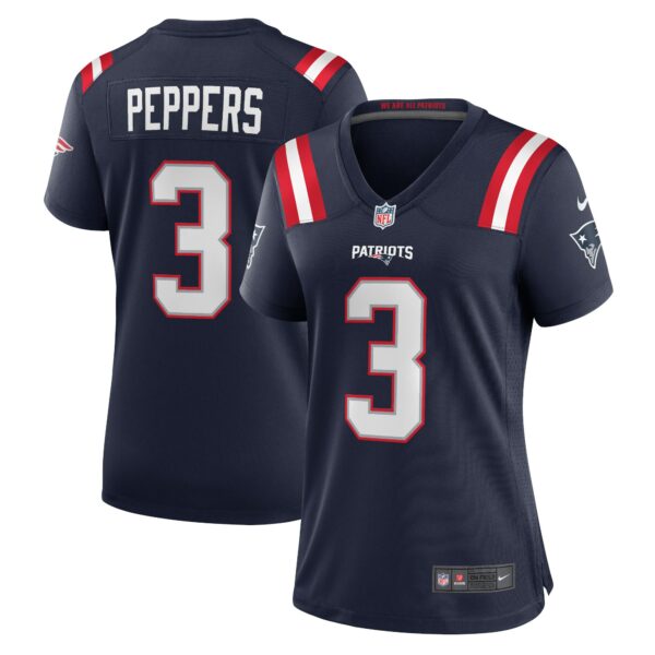 Women’s New England Patriots Jabrill Peppers Nike Navy Game Jersey