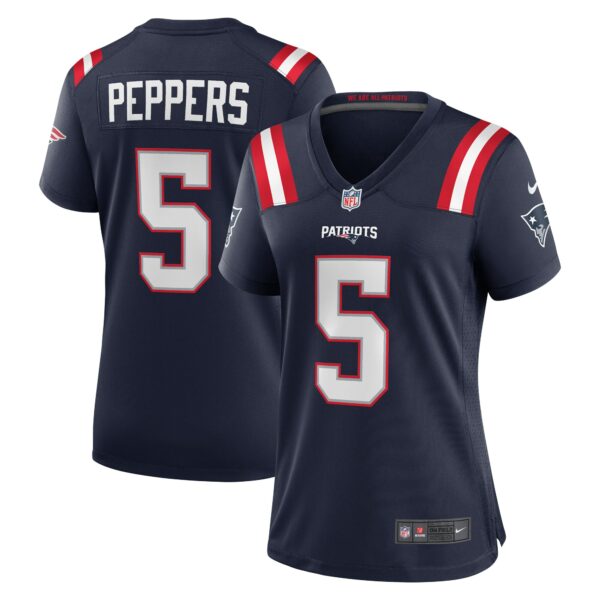 Women’s New England Patriots Jabrill Peppers Nike Navy Game Player Jersey