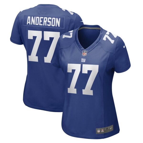 Women’s New York Giants Jack Anderson Nike Royal Game Player Jersey