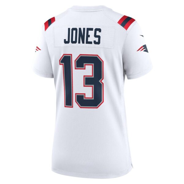 Women’s New England Patriots Jack Jones Nike White Game Player Jersey