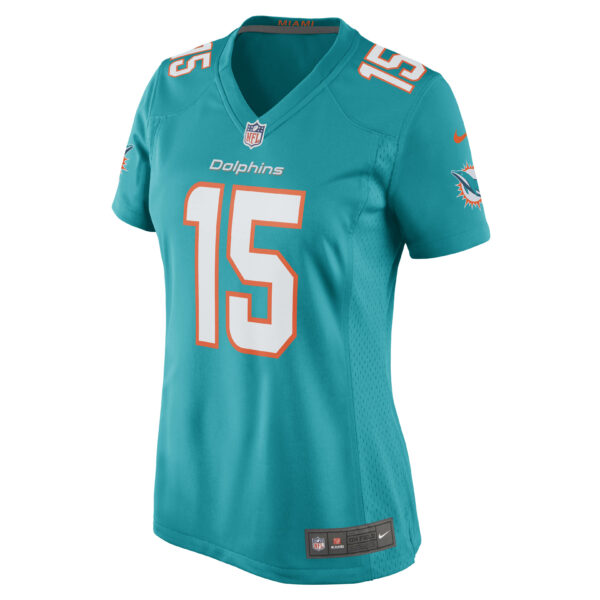 Women’s Miami Dolphins Jaelan Phillips Nike Aqua Game Player Jersey