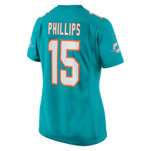 Women’s Miami Dolphins Jaelan Phillips Nike Aqua Game Player Jersey