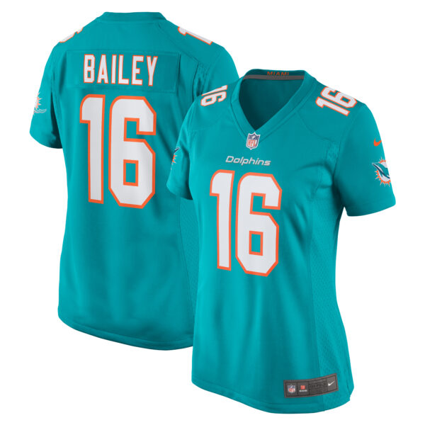 Women’s Miami Dolphins Jake Bailey Nike Aqua Game Player Jersey