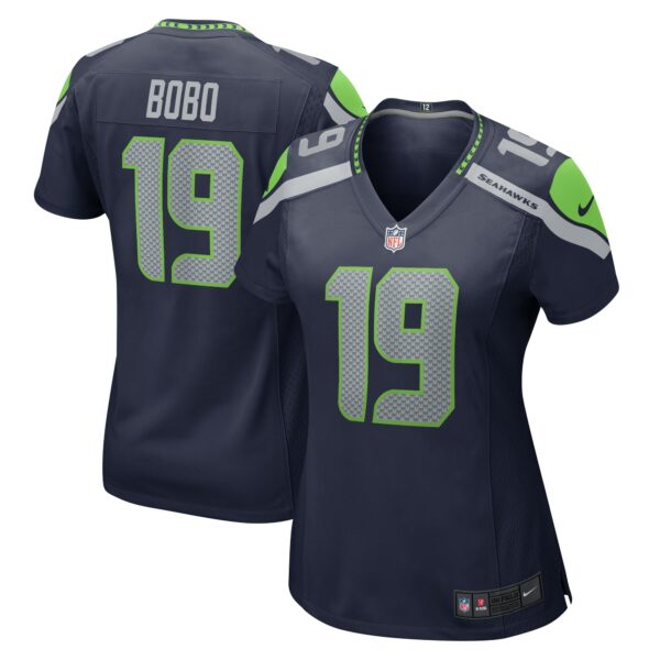 Women’s Seattle Seahawks Jake Bobo Nike College Navy Game Jersey