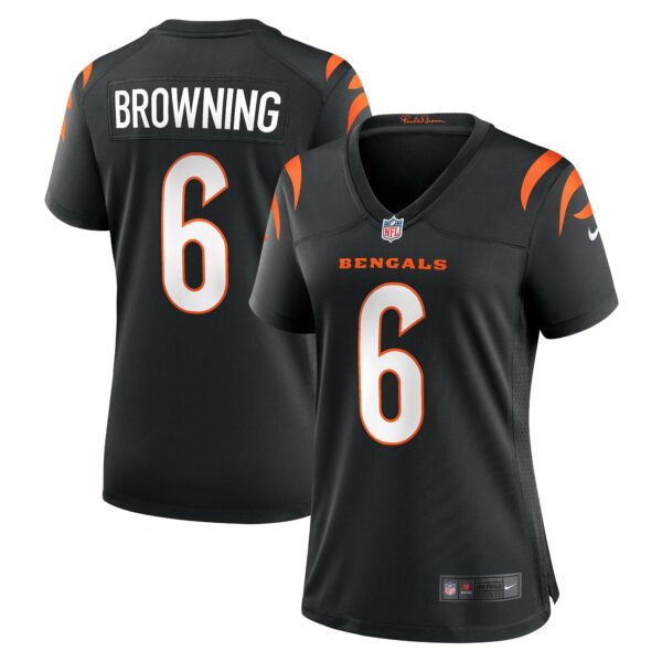 Women’s Cincinnati Bengals Jake Browning Nike Black Game Jersey