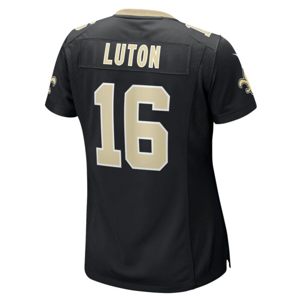 Women’s New Orleans Saints Jake Luton Nike Black Game Player Jersey