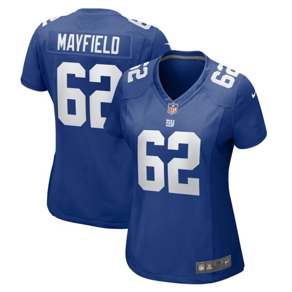 Women’s New York Giants Jalen Mayfield Nike Royal Game Jersey