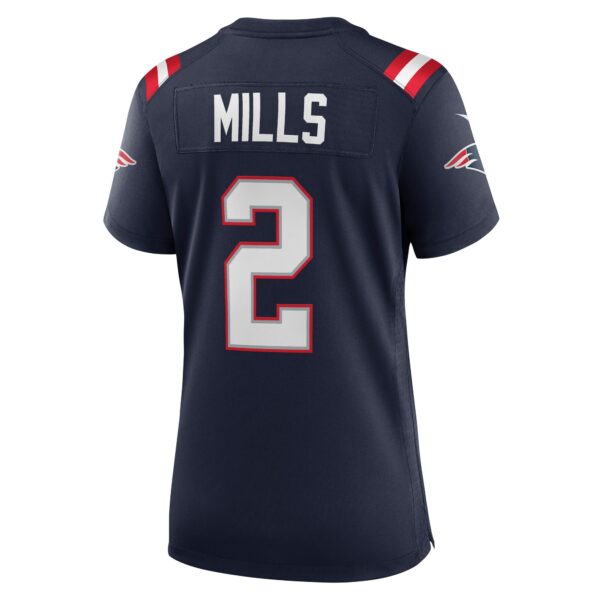 Women’s New England Patriots Jalen Mills Nike Navy Game Player Jersey