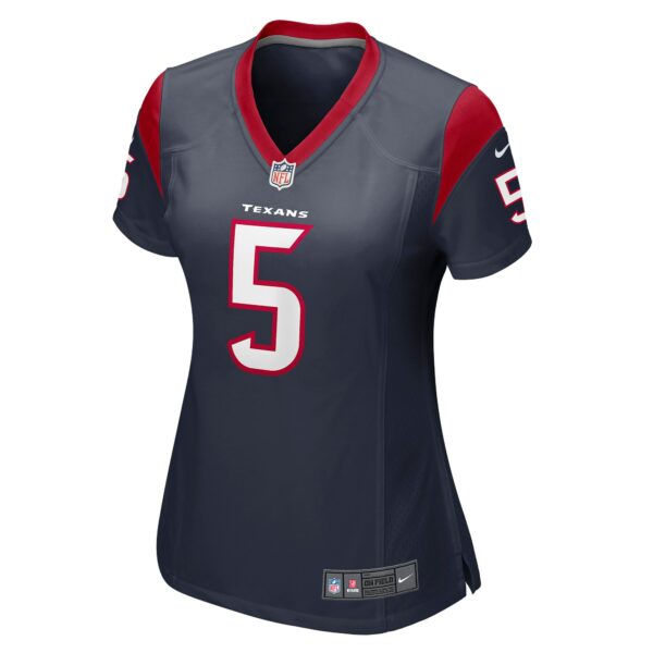 Women’s Houston Texans Jalen Pitre Nike Navy Game Player Jersey