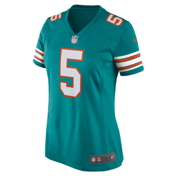 Women’s Miami Dolphins Jalen Ramsey Nike Aqua Alternate Game Jersey