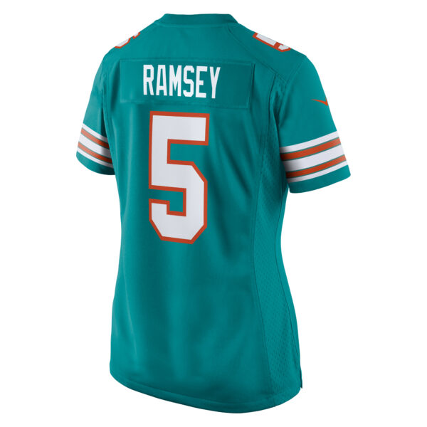 Women’s Miami Dolphins Jalen Ramsey Nike Aqua Alternate Game Jersey