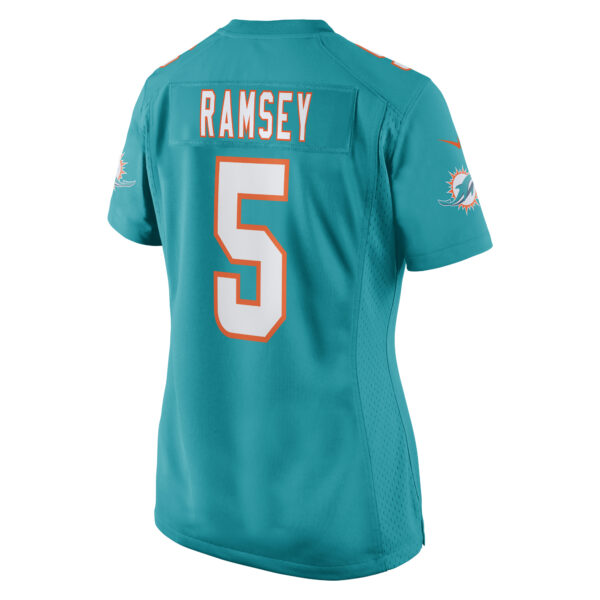 Women’s Miami Dolphins Jalen Ramsey Nike Aqua Player Jersey