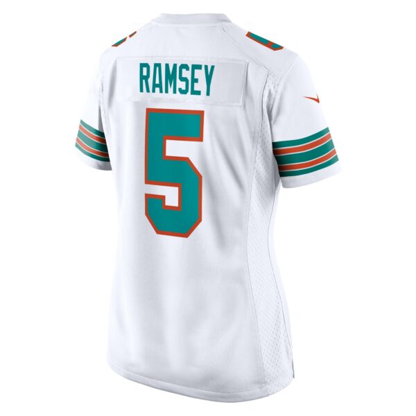 Women’s Miami Dolphins Jalen Ramsey Nike White Alternate Game Jersey