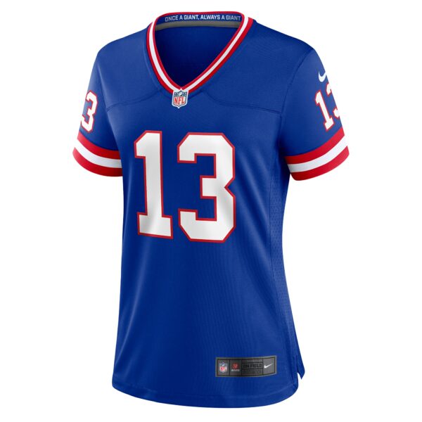 Women’s New York Giants Jalin Hyatt Nike Royal Team Game Jersey