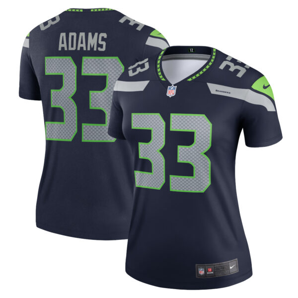 Women’s Seattle Seahawks Jamal Adams Nike College Navy Legend Jersey