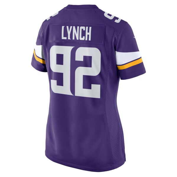 Women’s Minnesota Vikings James Lynch Nike Purple Game Player Jersey