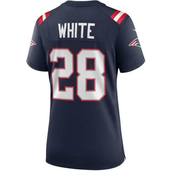 Women’s Nike James White New England Patriots Navy Game Jersey