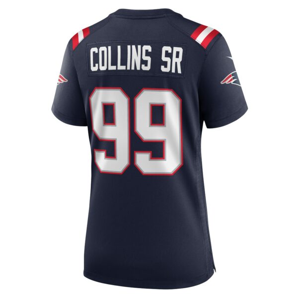 Women’s New England Patriots Jamie Collins Sr. Nike Navy Home Game Player Jersey