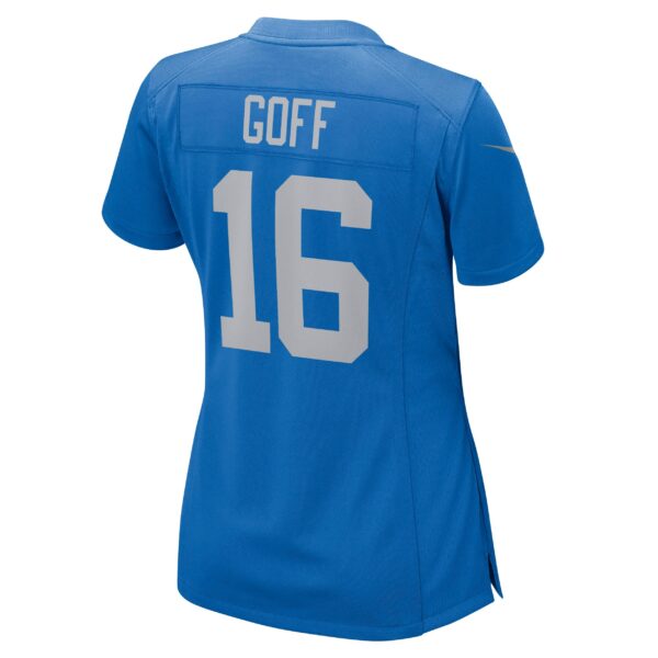 Women’s Detroit Lions Jared Goff Nike Blue Game Player Jersey